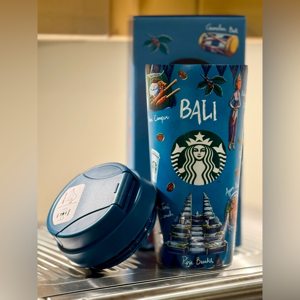 Starbucks Bali, Blue Tumbler with Lid